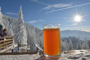 Jazda na nartach pod wpływem alkoholu
